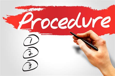 Regular procedure .